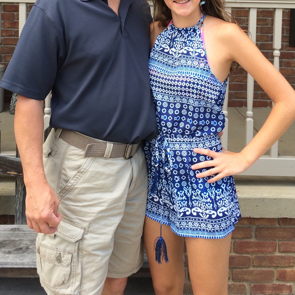 Tie in the Back Romper